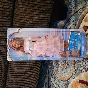 Disney's The Little Mermaid,  Ariel, w/Red Hair & Pink Dress, New in Box